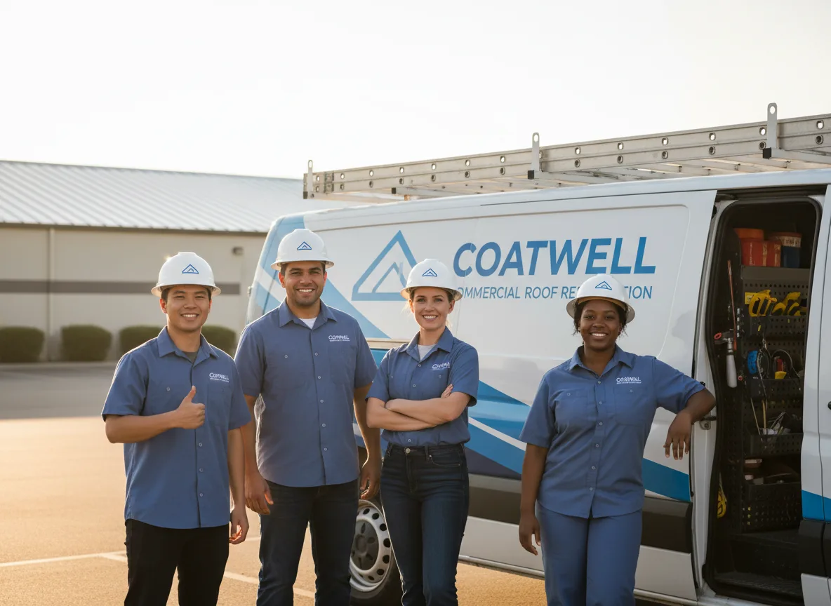 Commercial roof coating company in Henrico, NC